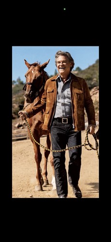 Kurt russell with horse - russell,