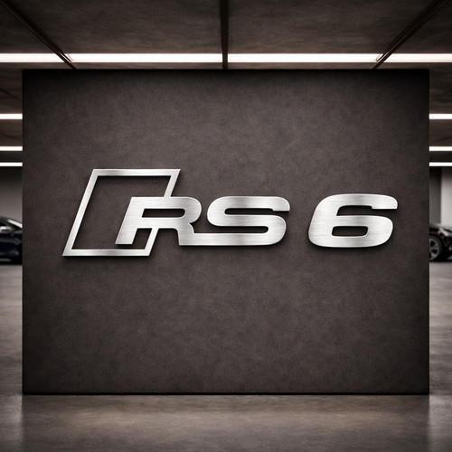 Audi rs6 logo crest - audi,