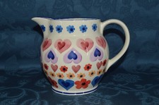 Emma Bridgewater - 1½ Pint Jug - Hearts and Flowers 2005 (#L1)
