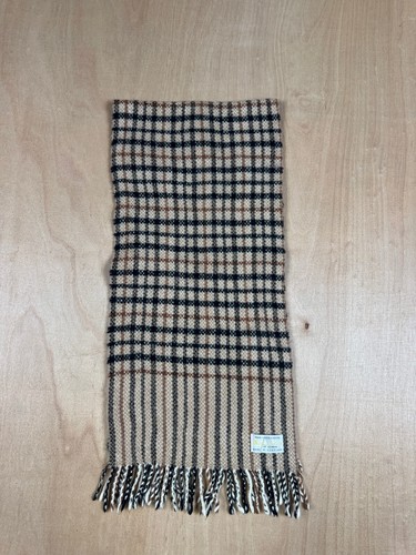 Aquascutum beige stripe check