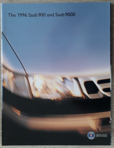 Saab 900 9000 brochure - &,