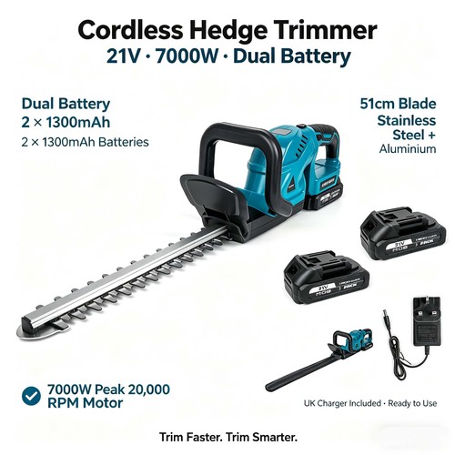 21v electric hedge trimmer - 21v,