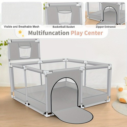 Large puppy playpen portable - large,