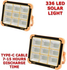 2x 336 LED Solar Light 5 Modes