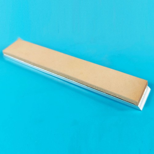 Leather knife sharpening strop - leather,
