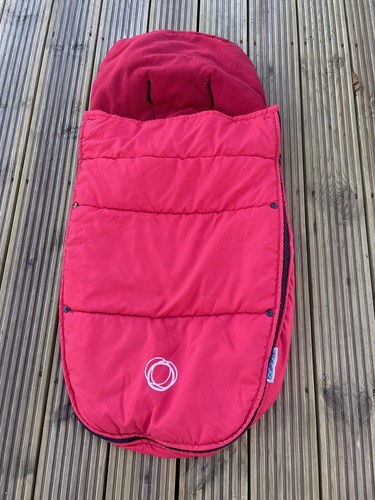 Bugaboo footmuff red winter - red,