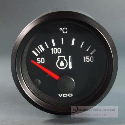 Vdo oil temperature gauge - temperature, 50