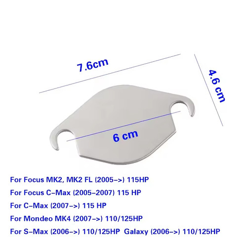 Valve blanking plate for ford - plate,