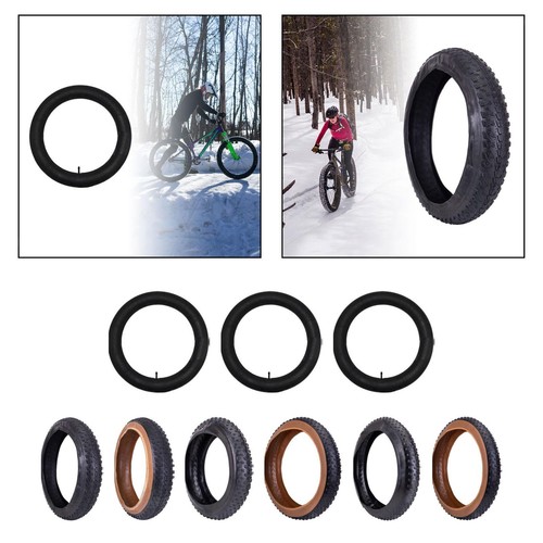 Snow bike tire - snow,
