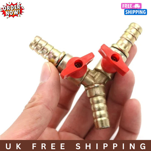 Way tee brass shut off - way,