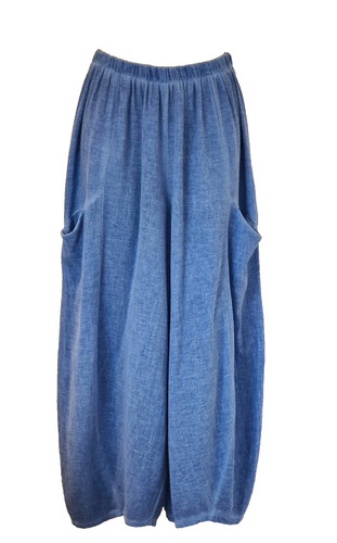 Italian lagenlook trousers one - trousers,
