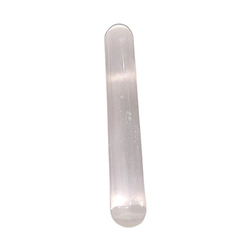 Selenite wand rounded - wand, 14cm