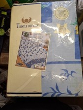 Complete Double Bed Set ,Duvet Cover, Valence, Pillow Cases And Curtains,