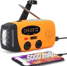 Wind Up Solar Radio, Portable