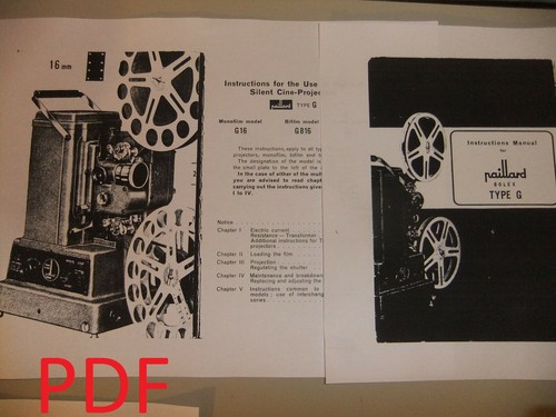 Instructions cine movie