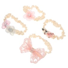  Newborn Headbands Baby Hair Accessories Floral Hairband for Babies Crown