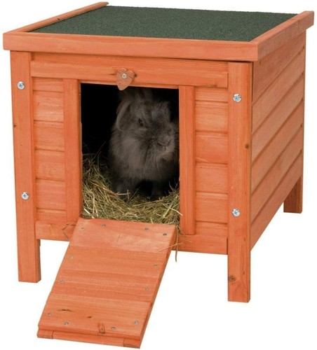 Wooden rabbit hutch cat - hutch, house