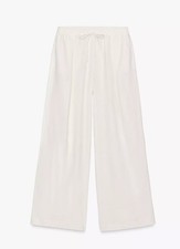 Zara Oyster White Linen Blend
