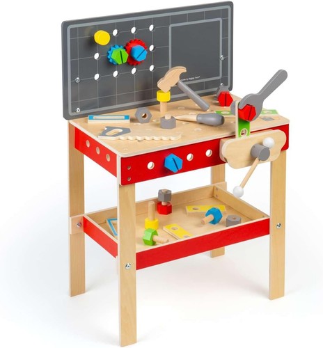 Toy workers workbench 34pcs - toy,