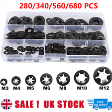 680Pcs Starlock Washers Push