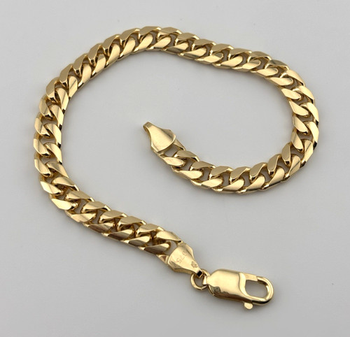 9ct yellow gold - 9ct, 6.5mm