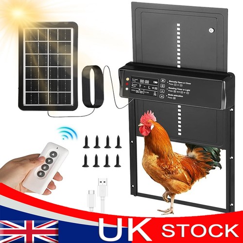 Automatic chicken coop - coop, door