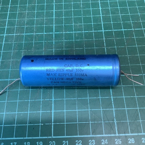 Vintage hunts 48uf 350v - vintage,