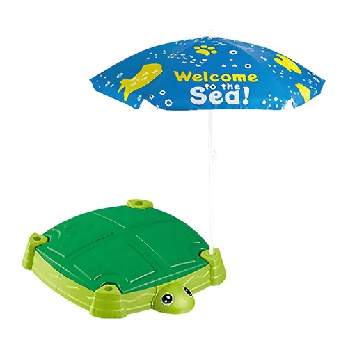 Sandbox with lid umbrella - with,