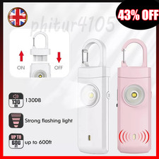 Police Approved Loud Alarm Personal Panic Rape Attack Safety Security Alarm UK