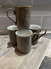 SET OF 4 x DENBY GREYSTONE