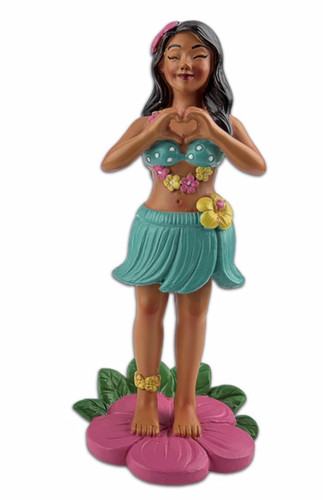 Dashboard hula girl - hula, 4"