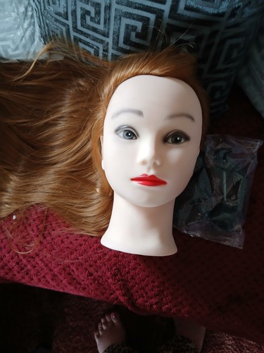 Long haired hairdressing - long,