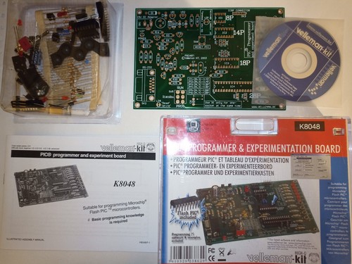 Velleman k8048 pic programmer - pic,
