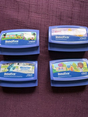 Vtech innotab games see - x, 4,
