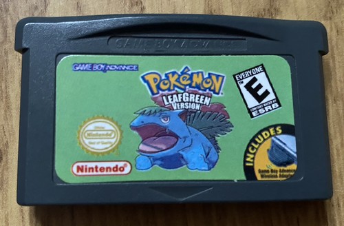 Pokemon leaf green version - pokemon,