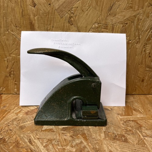 Vintage hilco embossing press - hilco,