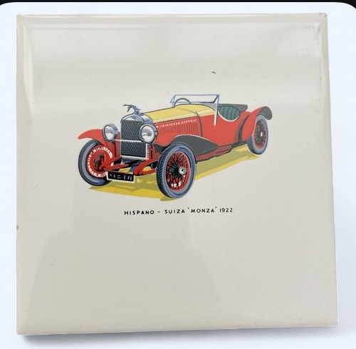 Antique car ceramic wall - ceramic, tiles