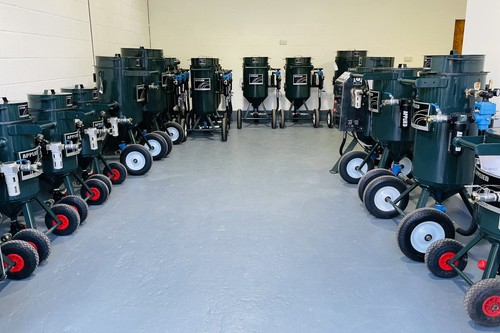 Applied sandblasting machine - applied,