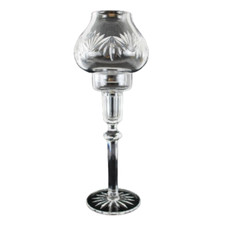 Waterford Crystal Candlestick Removable Crystal Shade