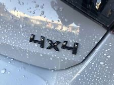 GLOSS BLACK 4X4 REAR BOOT LID