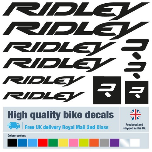 Ridley bike decals labels - ridley,