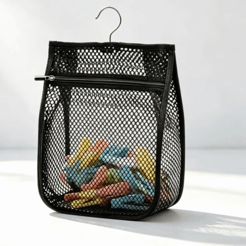 Mesh clothespin bag - mesh,