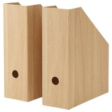 2x IKEA Magazine File Holder