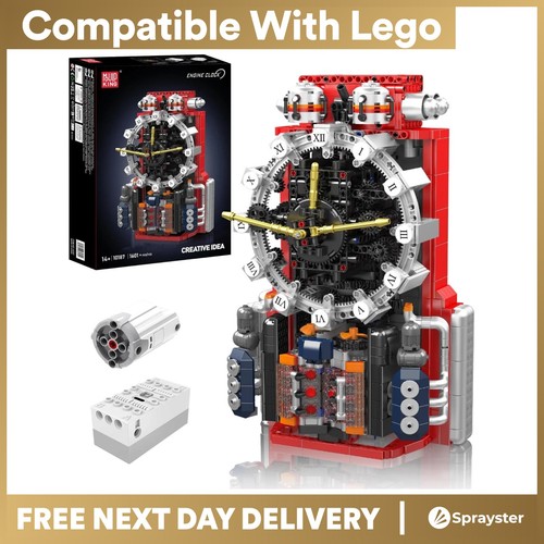 Mould king 10187 engine clock - engine,
