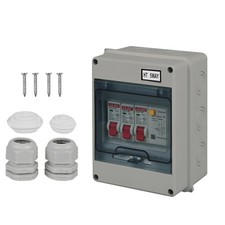 5 Way Garage Shed Camper Van Caravan Consumer Unit Fuse Box with RCD and 2 x MCB