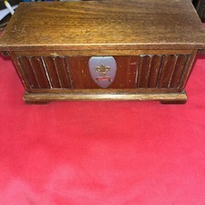 Vintage TALLENT Bond Old Bond Street Wooden Tabacco Box