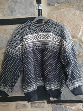 Vintage Dale Of Norway Wool Knit Jumper Size M Dale Classic