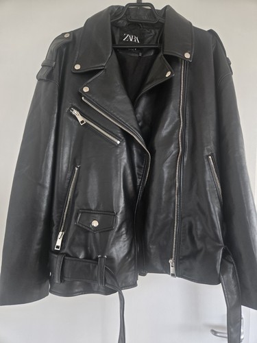 Zara faux leather - xl, women's