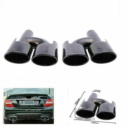 C63 exhaust muffler - c63, tips