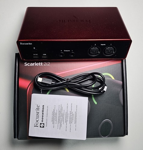 Focusrite scarlett 2i2 4th - focusrite,